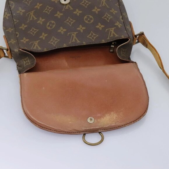 LOUIS VUITTON Monogram Saint Cloud GM Shoulder Bag M51242 LV Auth 120031 - Picture 12 of 16